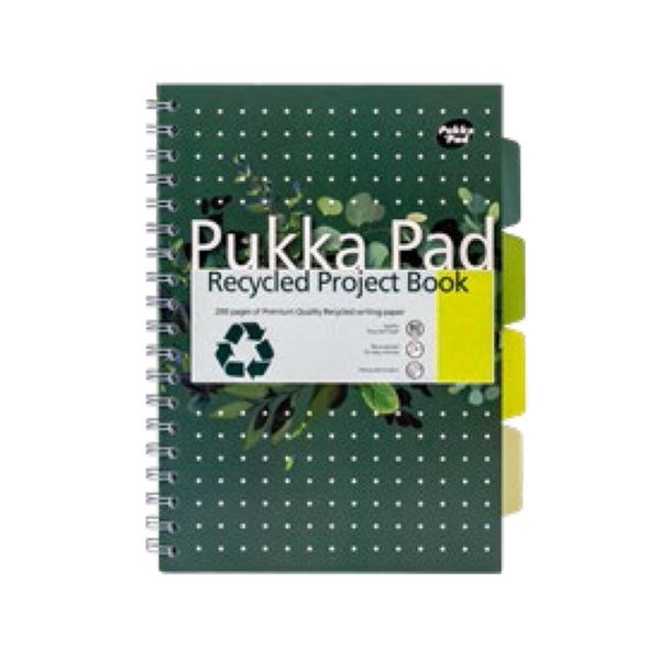Pukka Pad Σπιράλ 17 x 24 4 Θεμάτων 100Φ 6052-REC Τετράδιο