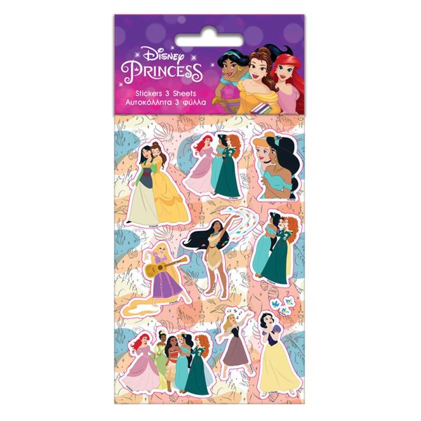 Διακάκης Princess 5 Φύλλα 563112 Αυτοκόλλητα