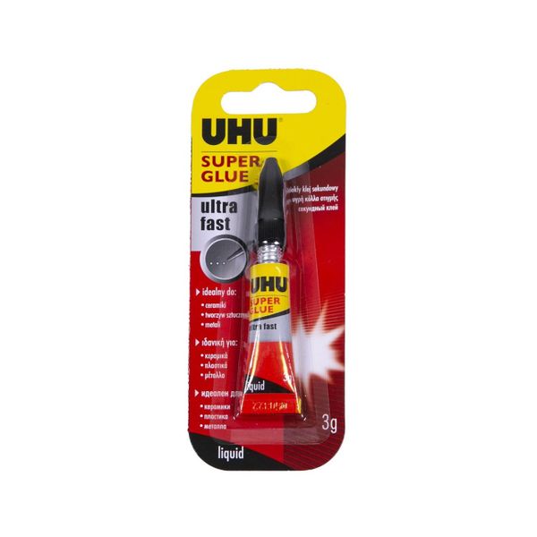 UHU UHU Super Glue 3gr 36321 Κόλλα