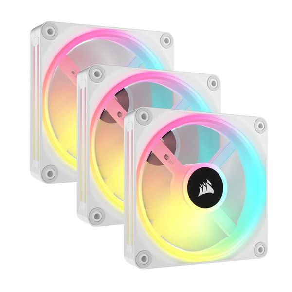 Corsair Corsair iCUE LINK QX120 Starter Kit 3x120mm & System Hub White Ανεμιστήρας Υπολογιστή