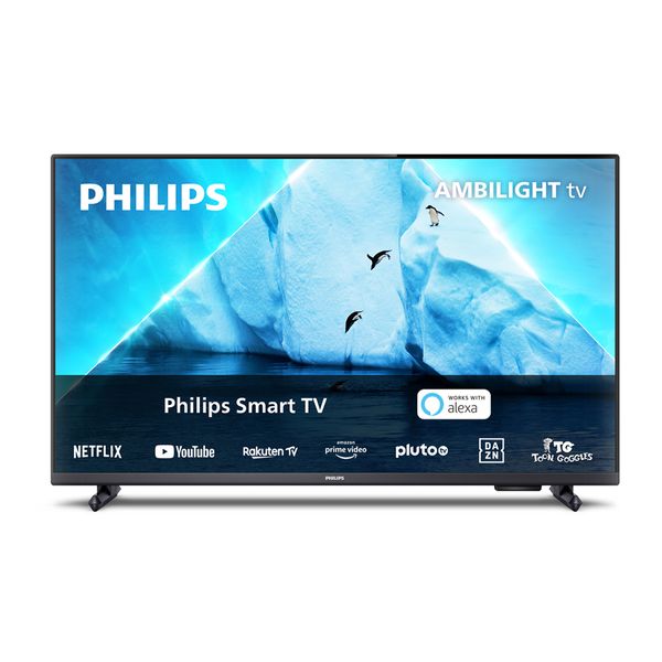 Philips Philips LED Ambilight 32PFS6908 32" Τηλεόραση Smart Full HD