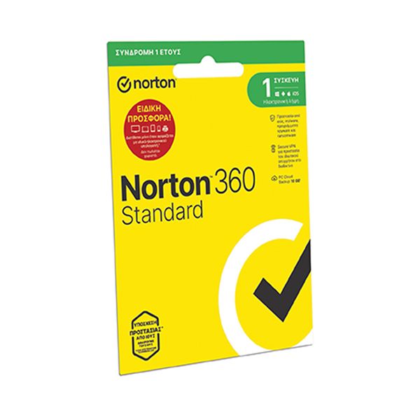 NORTON NORTON 360 Standard 10GB 1 User 1 Year Software