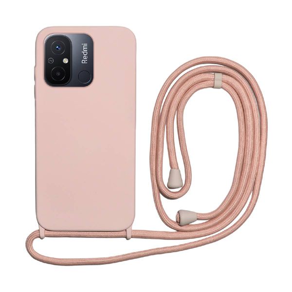 Silic Lace Redmi 12C Nude Θήκη Κινητού