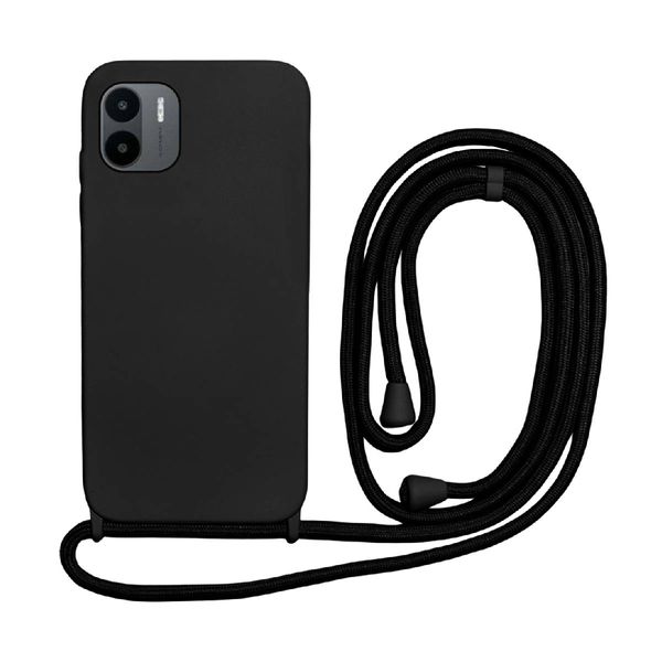 Redshield Silic Lace Redmi A2 Black Θήκη Κινητού