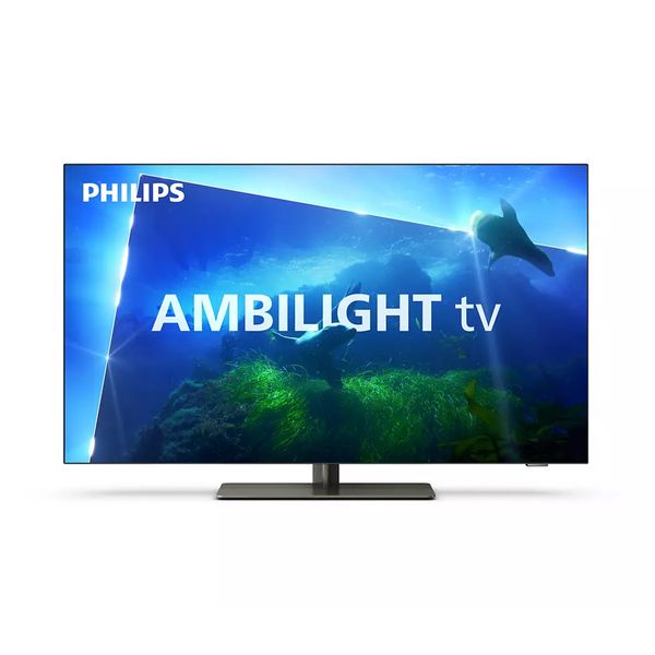 Philips OLED Ambilight 65OLED818 65" Τηλεόραση Google TV 4K
