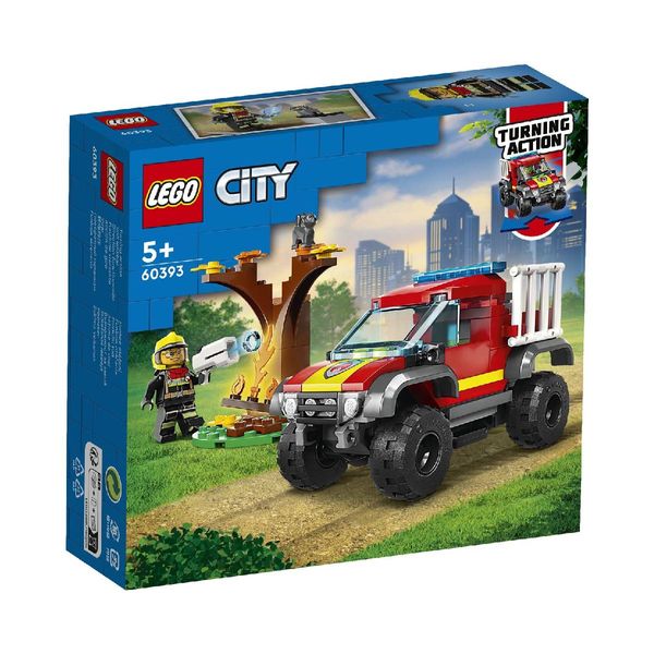 LEGO® 4 x 4 Fire Truck Rescue 60393 Παιχνίδι