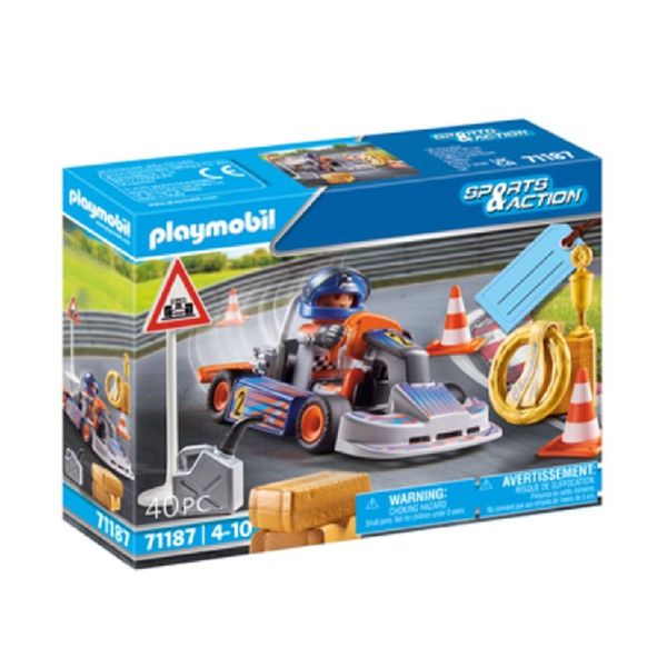 PLAYMOBIL® Gift Set Αγώνας Go-Kart 71187 Παιχνίδι
