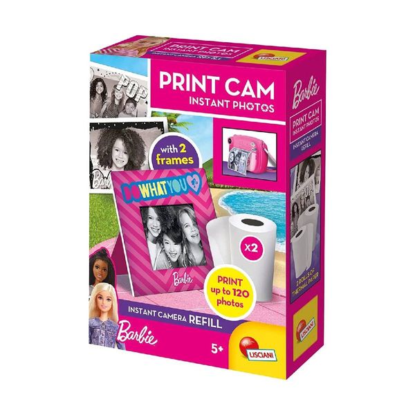 Lisciani Barbie Print Cam Hi-Tech-Rolls 97968 Παιχνίδι