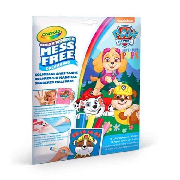 Crayola Color Wonder Paw Patrol 75-2814 Σετ Ζωγραφικής