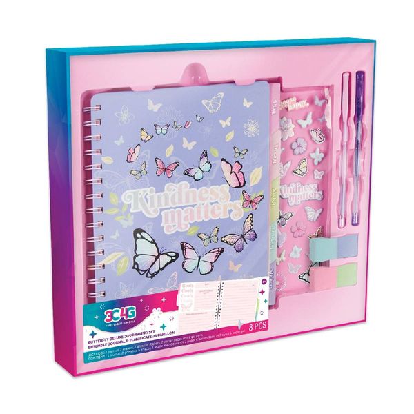 Make it Real Make it Real Butterfly Deluxe Journaling Set 12027 Σετ Χειροτεχνίας