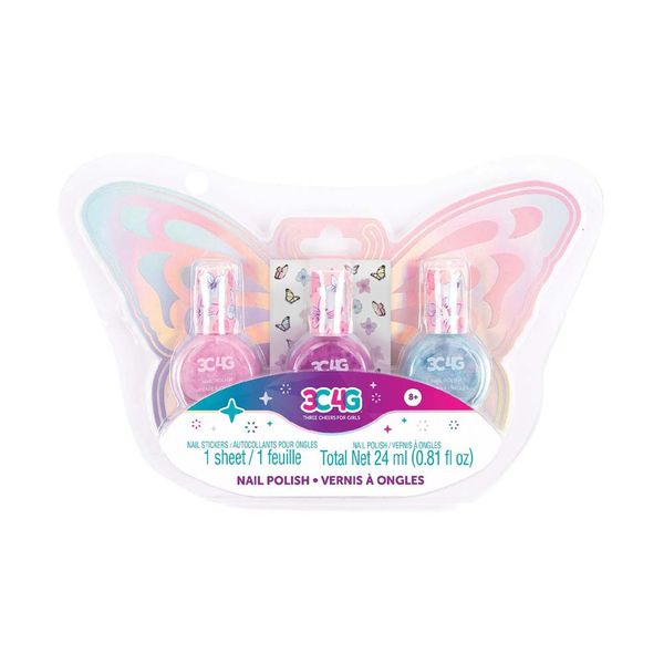 3C4G Make It Real Butterfly Trio 10043 Βερνίκι Νυχιών