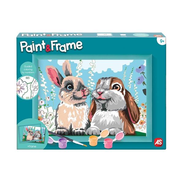 Paint & Frame Cute Bunnies 1038-41011 Σετ Ζωγραφικής
