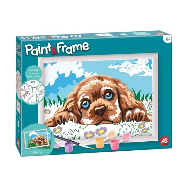 AS AS Paint & Frame Loving Puppy 1038-41012 Σετ Ζωγραφικής