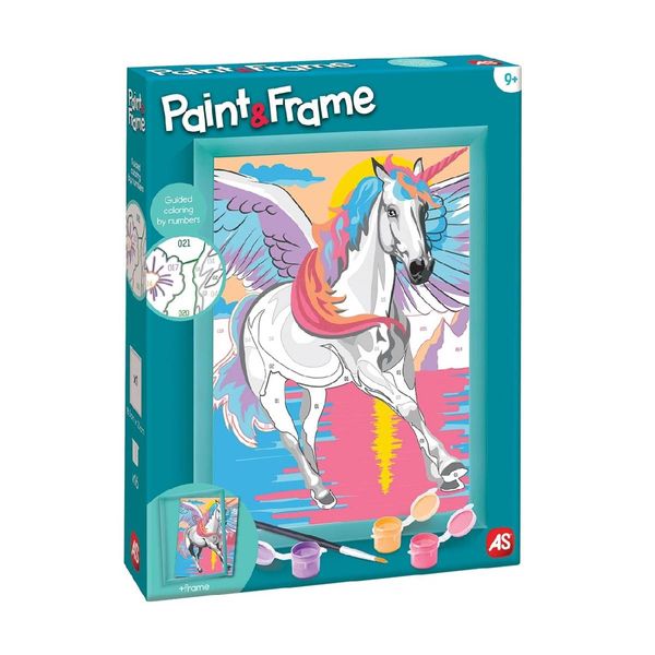 AS AS Paint & Frame Magic Unicorn 1038-41016 Σετ Ζωγραφικής