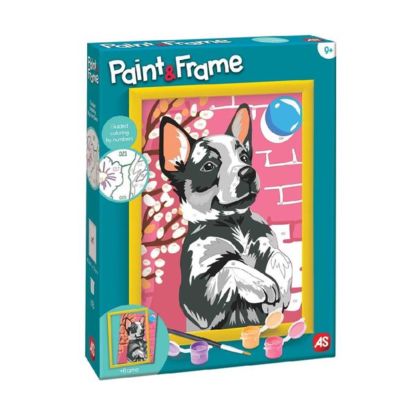 AS AS Paint & Frame Playful Husky 1038-41013 Σετ Ζωγραφικής