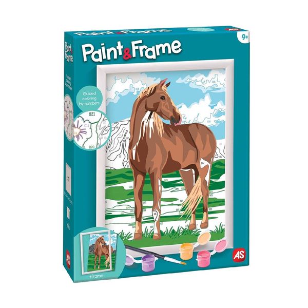 AS AS Paint & Frame Wild Horse 1038-41015 Σετ Ζωγραφικής