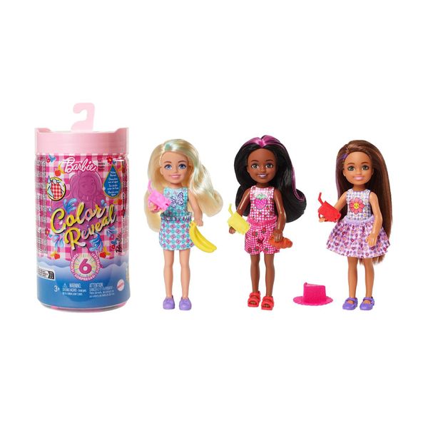 Mattel Mattel Barbie Chelsea Color Reveal Πικ Νικ HKT81 Παιχνίδι Κούκλα