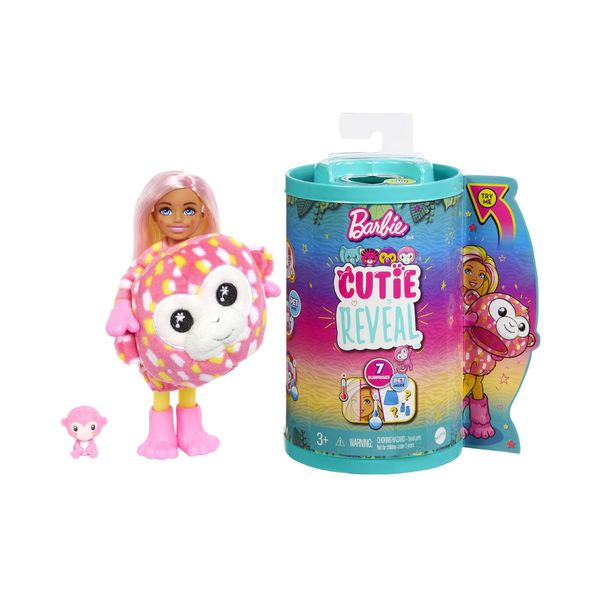Mattel Mattel Barbie Chelsea Cutie Reveal Μαϊμουδάκι HKR14 Παιχνίδι Κούκλα