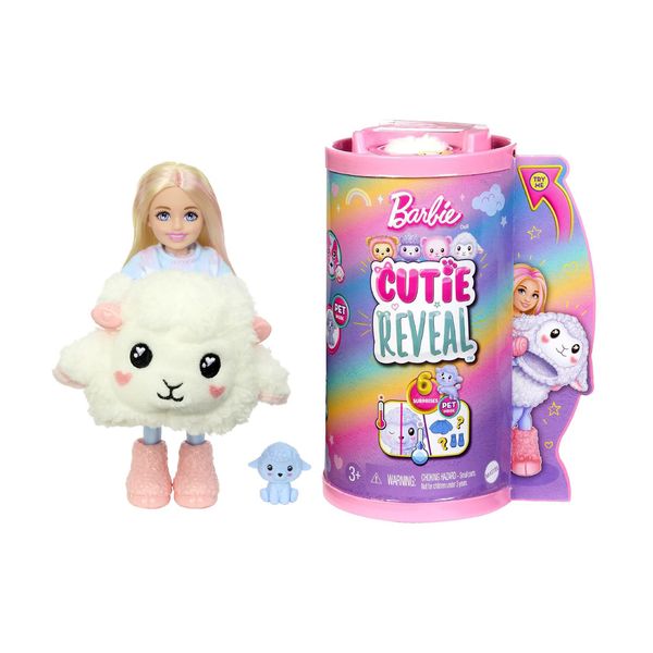 Mattel Mattel Barbie Chelsea Cutie Reveal Προβατάκι HKR18 Παιχνίδι Κούκλα