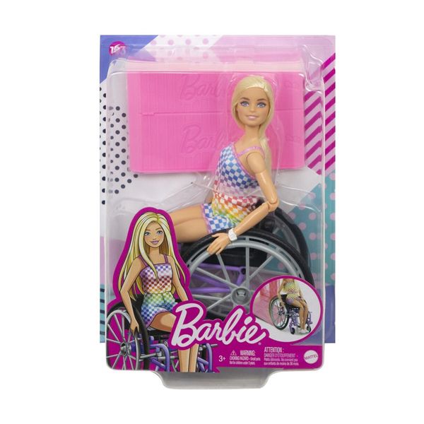 Mattel Mattel Barbie Fashionistas με Αμαξίδιο HJT13 Παιχνίδι Κούκλα