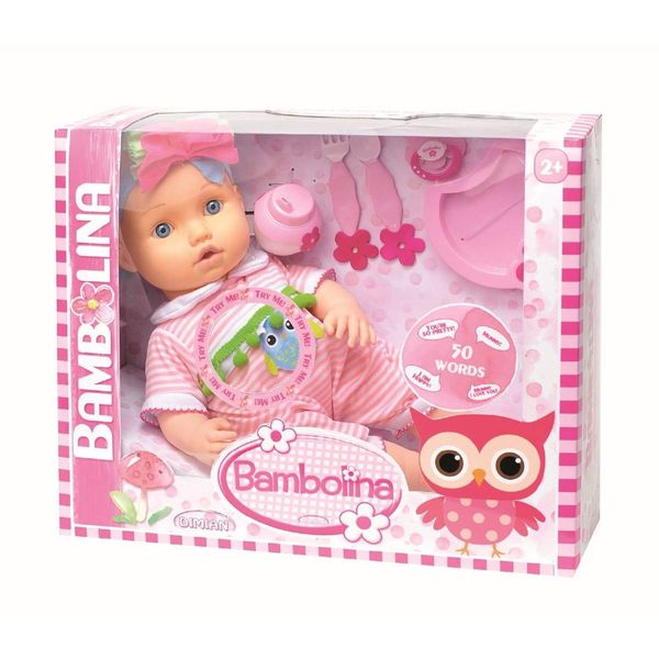 Bambolina Bambolina Doll Ελληνικά 50 Λέξεις BD1374 Παιχνίδι