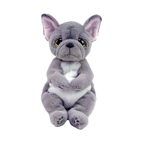 TY Beanie Bellies Σκύλος Γκρι 15εκ. 1607-96