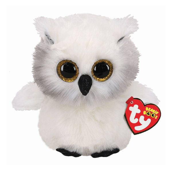 TY Λούτρινη Άσπρη Κουκουβάγια 15 Εκ. 1607-05 Παιχνίδι