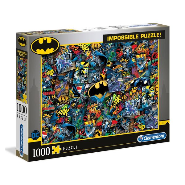 Clementoni Clementoni Impossible Batman 1000 Τεμ, 1260-39575 Παζλ