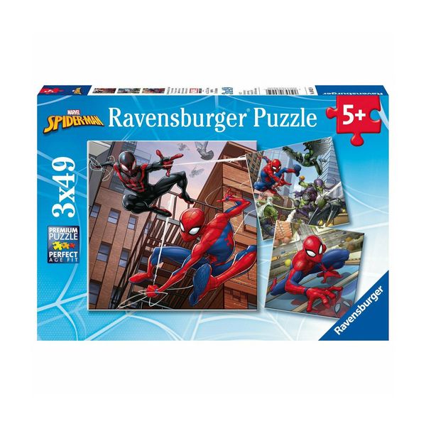 Ravensburger Ravensburger Spiderman 3x49 Τεμ. 08025 Παζλ