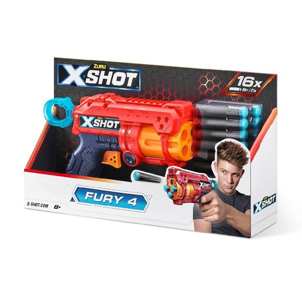 X-shot X-shot Excel Fury 4 (16 Darts) 36377 Παιχνίδι