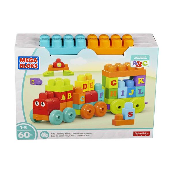Mega Bloks Mega Bloks Τρενάκι ABC DXH35 Παιχνίδι