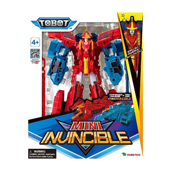 Tobot Tobot Galaxy Detectives Mini Invincible 301100 Παιχνίδι