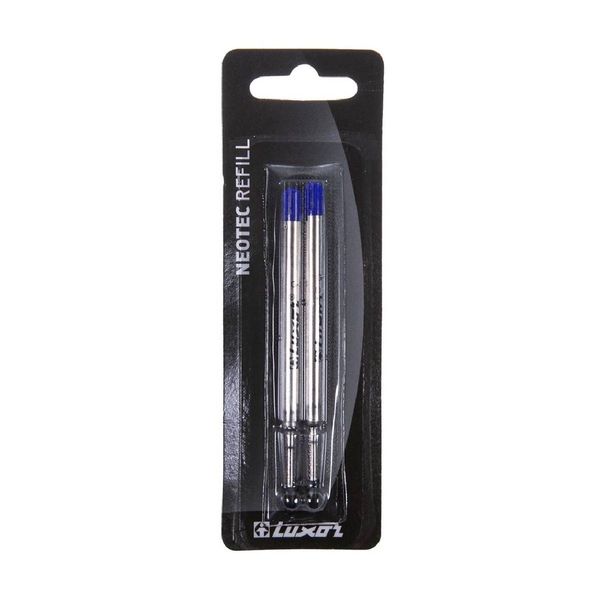 Luxor Luxor Ανταλλακτικά Στυλό Parker 1.0 mm Σετ 2 τεμ. Μπλε