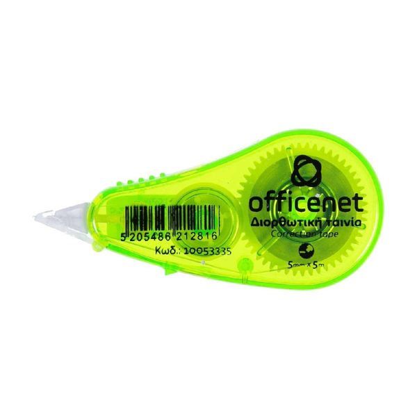 Officenet Διορθωτική Ταινία 5 mm x 5 m Mini CTJ Green