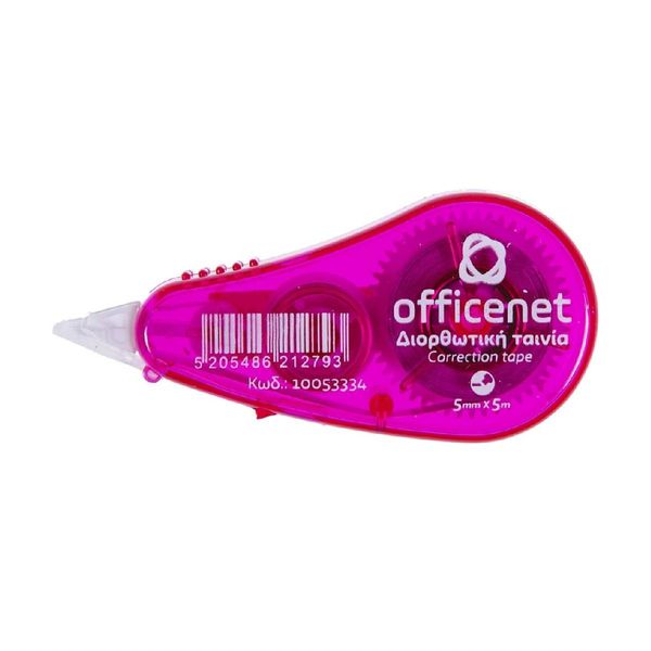 Officenet Διορθωτική Ταινία 5 mm x 5 m Mini CTJ Pink
