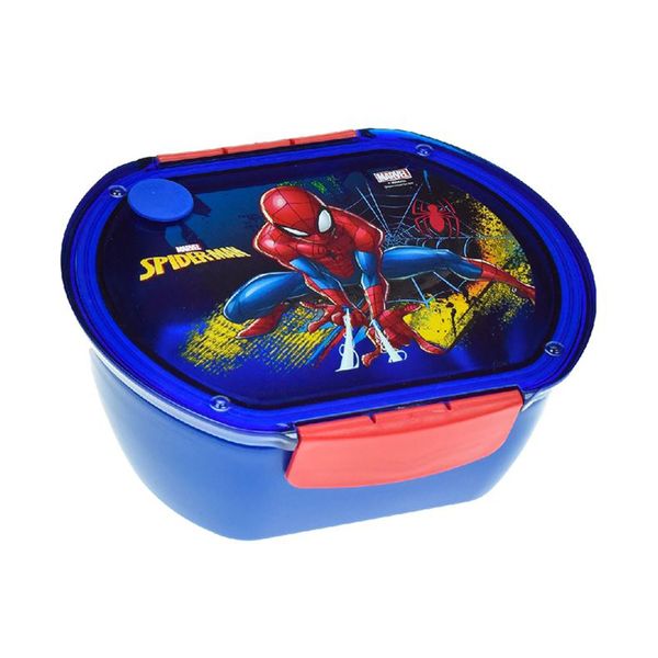 Gim Gim Stainless Steel Spiderman Blue Net 557-13267 Δοχείο Φαγητού