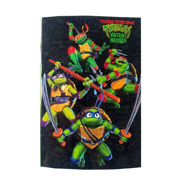 Gim Gim 17 x 25 cm Ninja Turtles 334-26400 Τετράδιο