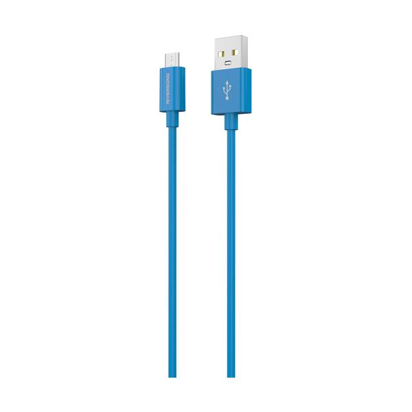 Riversong Riversong Lotus 08 USB to Micro USB 1.2m Blue Καλώδιο