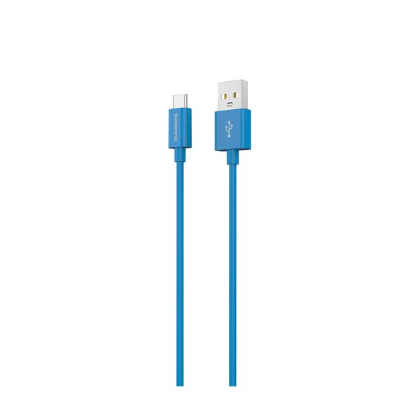 Riversong Riversong Lotus 08 Type-C 1.2m Blue Καλώδιο USB