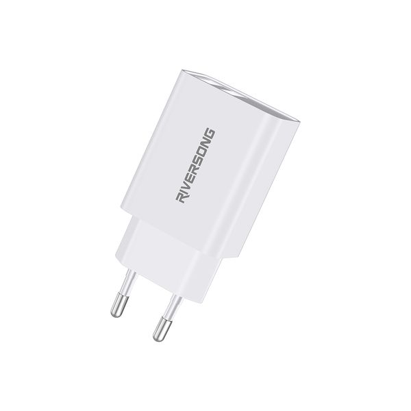 Riversong Riversong SafeKub D2 2.4A Dual USB White Φορτιστής