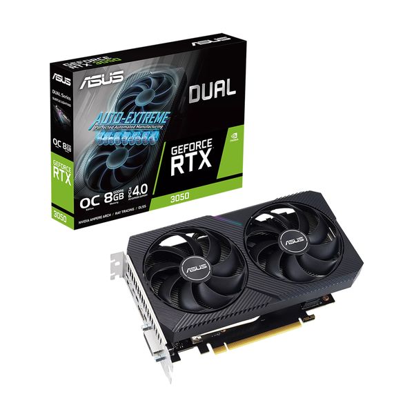 Asus Asus RTX 3050 8GB GDDR6 Dual OC V2 Κάρτα Γραφικών