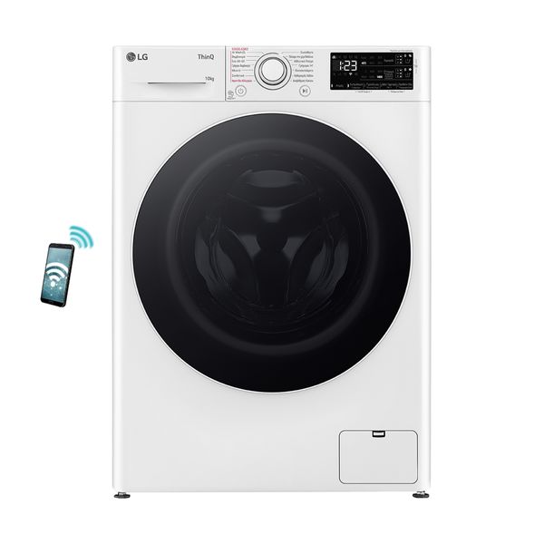 LG F4R3710NSWW 10kg Πλυντήριο Ρούχων