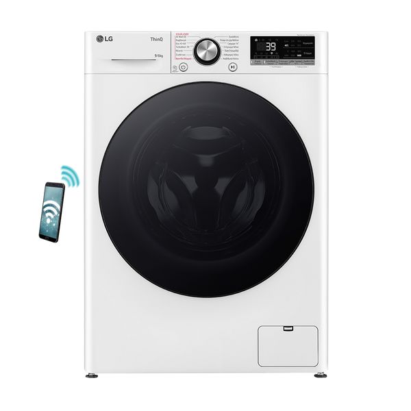 LG D4R7009TSWB 9/6kg Πλυντήριο - Στεγνωτήριο