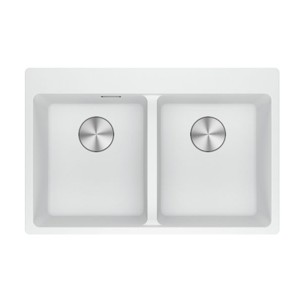 Franke Maris Bowl MRG 620-34-34 FTL White Νεροχύτης Κουζίνας