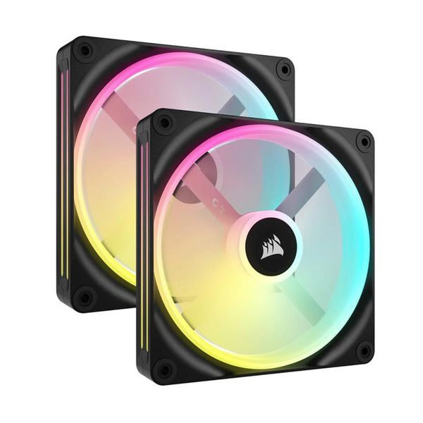 Corsair Corsair iCUE LINK QX140 RGB 2x 140mm PWM PC Fans Starter Kit with iCUE LINK System Hub Ανεμιστήρας Υπολογιστή