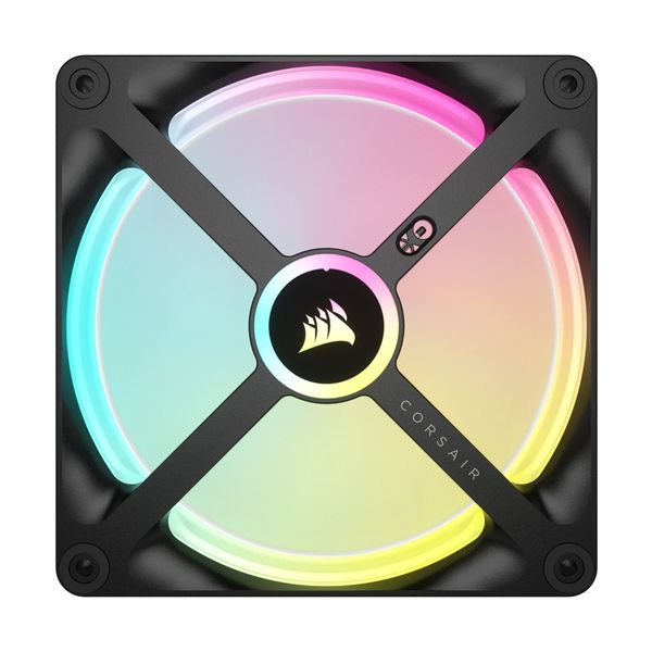Corsair iCUE LINK QX140 RGB 1x140mm PWM PC Fan Expansion Kit Ανεμιστήρας Υπολογιστή