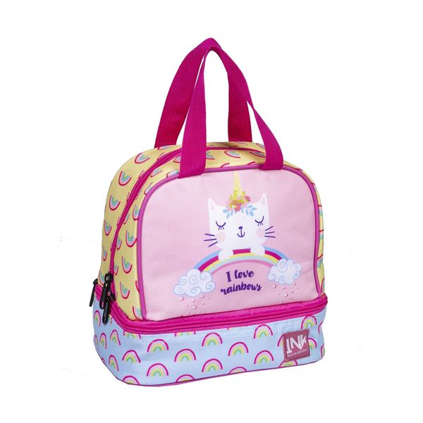 Ink Rainbow Cat Τσάντα Φαγητού