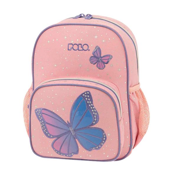 Polo Polo Junior Little Pink Butterfly 901040-8227 Τσάντα Πλάτης