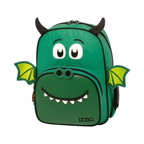 Polo Polo Junior Little Dragon Green 901040-8228 Τσάντα Πλάτης