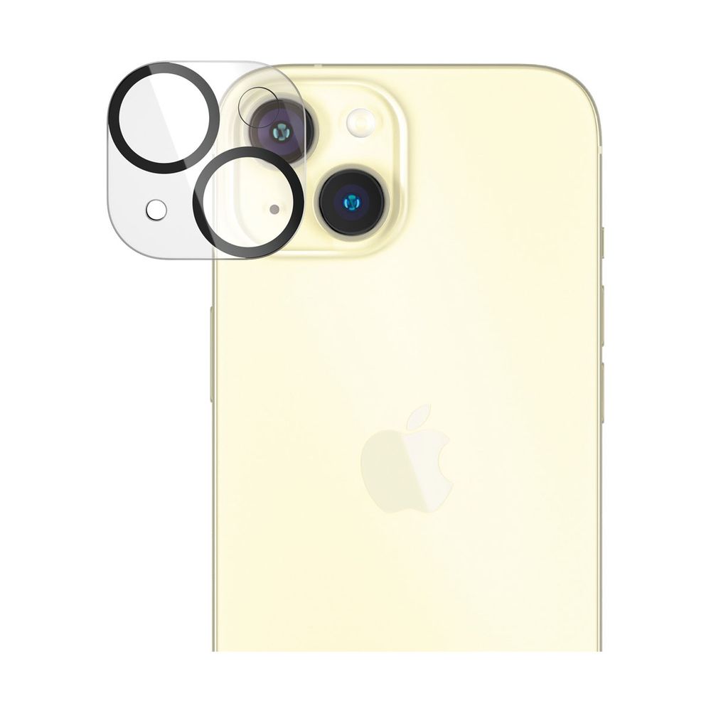 Diruite Camera Lens Protector For IPhone 15/15 Plus – Frosted Tempered Glass & Aluminum Alloy Ring